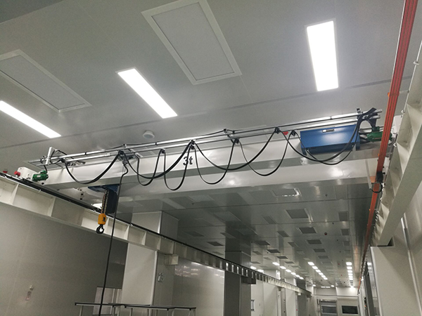 低净空洁净电动起重机