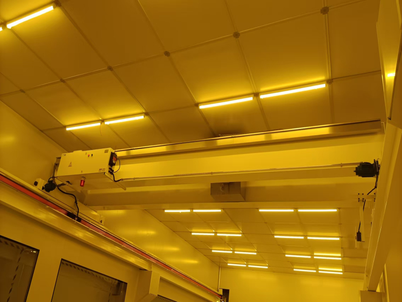 化合物半导体晶圆车间洁净天车